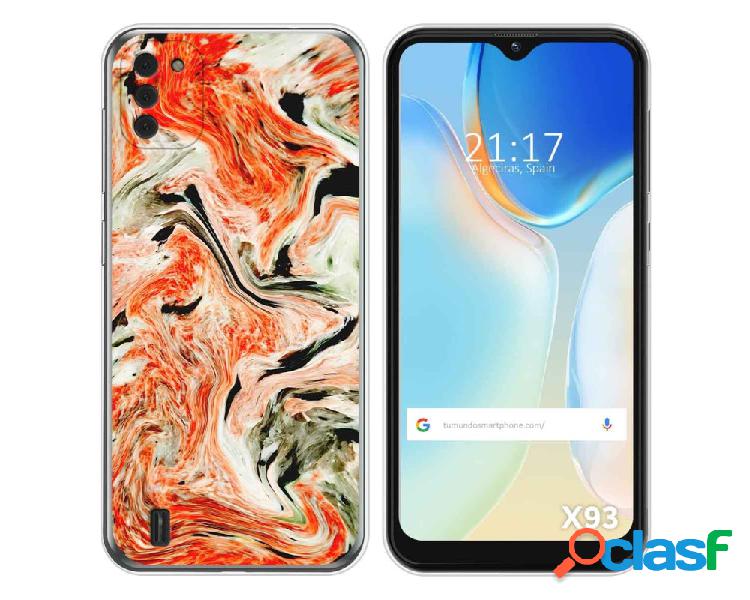 Funda para Doogee X93 TUMUNDOSMARTPHONE Dibujos Mármol 12