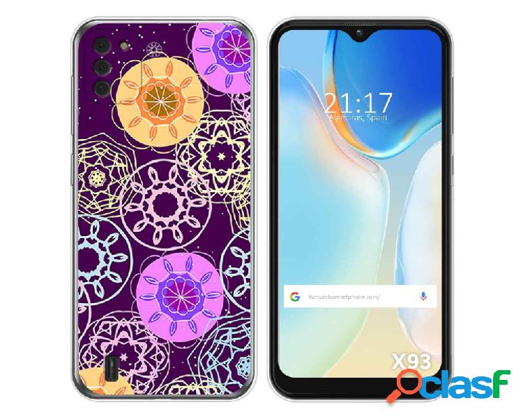 Funda para Doogee X93 TUMUNDOSMARTPHONE Dibujos Radial