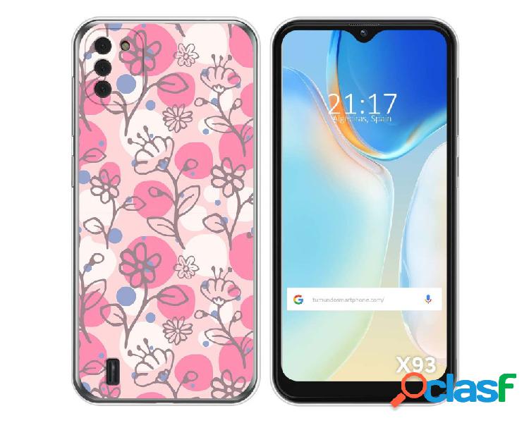 Funda para Doogee X93 TUMUNDOSMARTPHONE Dibujos Transparente
