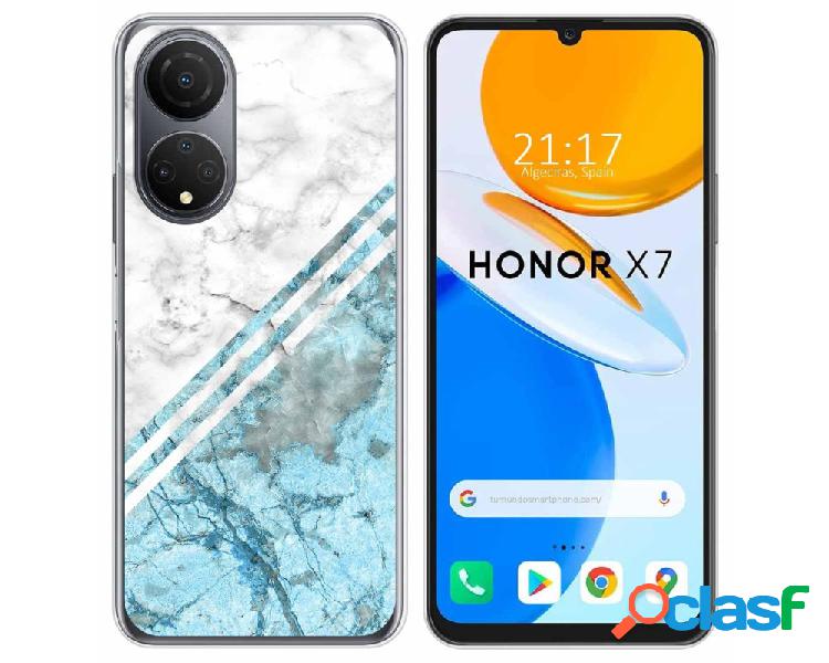 Funda para Huawei Honor X7 TUMUNDOSMARTPHONE Dibujos Mármol