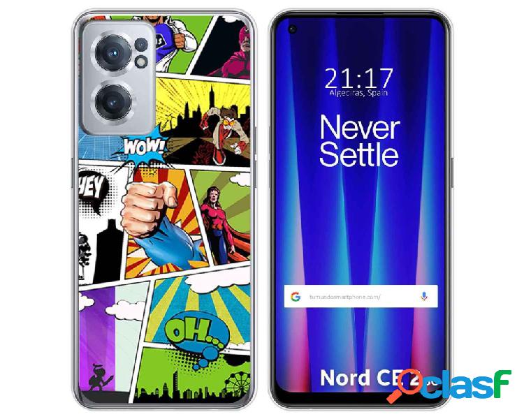 Funda para Oneplus Nord CE 2 5G TUMUNDOSMARTPHONE Dibujos