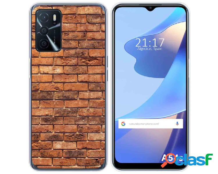 Funda para Oppo A54s TUMUNDOSMARTPHONE Dibujos Ladrillo 04