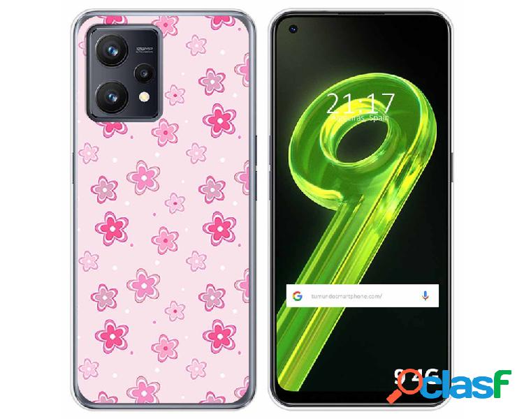 Funda para Realme 9 4G TUMUNDOSMARTPHONE Dibujos Flores