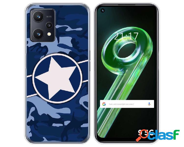 Funda para Realme 9 5G TUMUNDOSMARTPHONE Dibujos Camuflaje
