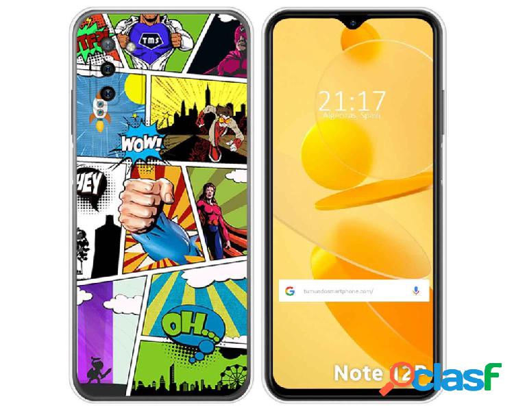 Funda para Ulefone Note 12P TUMUNDOSMARTPHONE Dibujos Comic