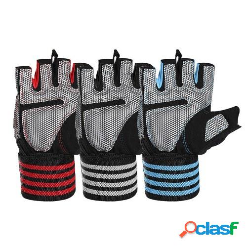 Guantes deportivos Ciclismo antideslizante Guantes de medio