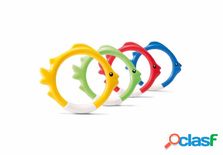 Juego Actuático Intex Anillos Peces de colores 55507