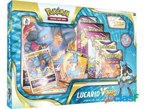 Juego de Cartas POKEMON PKM Lucario VSTAR Premium Collection