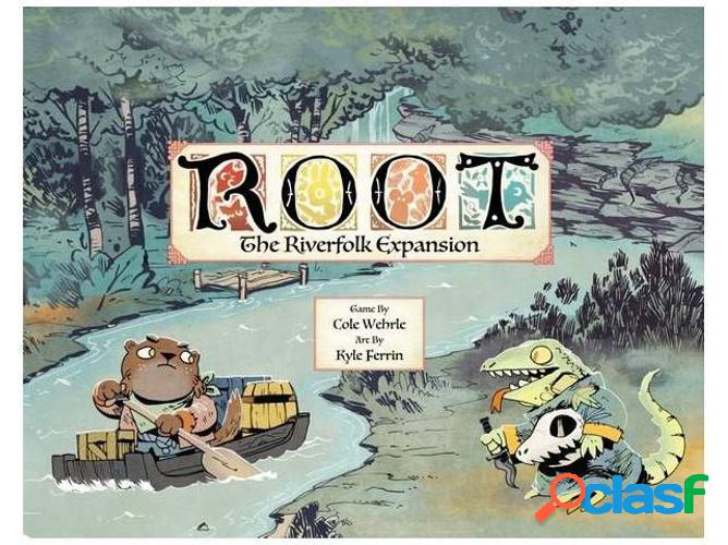 Juego de Mesa ASMODEE ROOT: Riverfolk Expansion (Inglés -