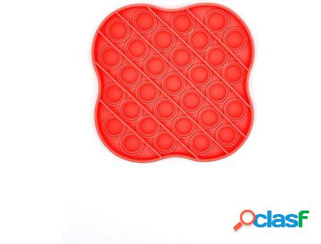 Juguete antiestrés INF Juguete Pop It Fidget Rojo