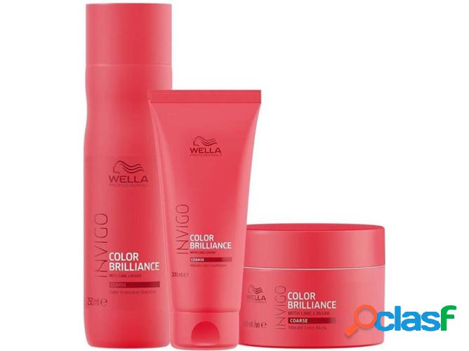 Kit Cabello WELLA Invigo Color Brilliance Epais