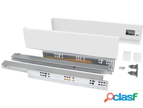 Kit Cajón Vertex de Cocina o Baño, Emuca Altura 83 Mm,