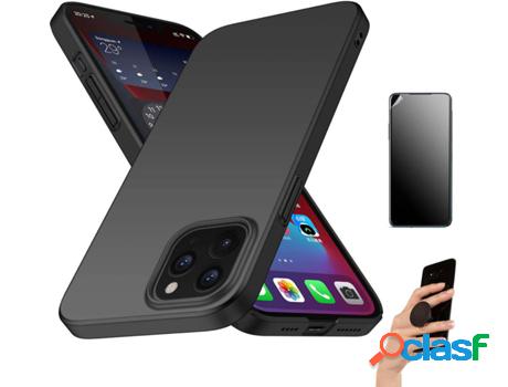 Kit Carcasa y Protector iPhone 12 Pro Max Antiimpacto!