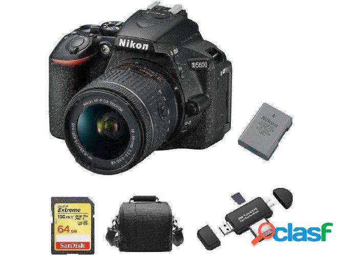 Kit Cámara Réflex NIKON D5600 AF-P 18-55MM F3.5-5.6G VR