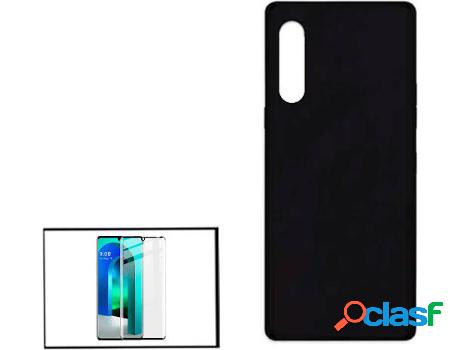 Kit Protector de Cristal Templado 5D Full Cover y Funda