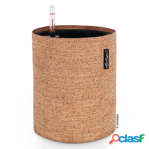 LECHUZA Jardinera TRENDCOVER 23 Cork TODO EN UNO natural