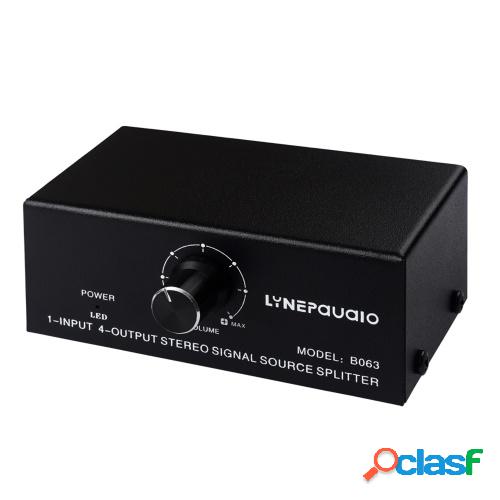 LYNEPAUAIO B063 1 en 4 salida distribuidor de señal de