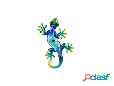 Lagarto Pequeño Aplique Pared Adorno Pared Jardín