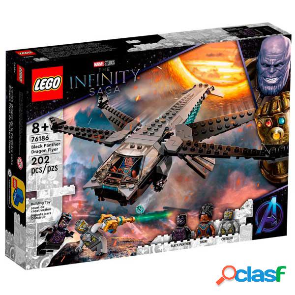 Lego Marvel Super Heroes 76186 Dragon Flyer de Black Panther