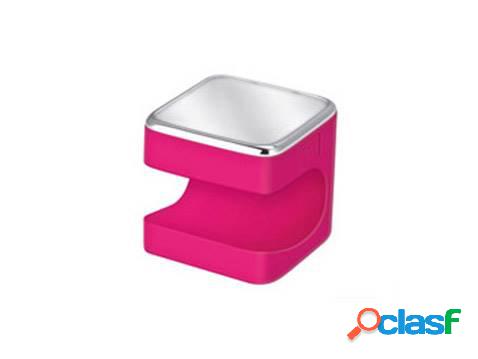 Linterna de led Cuby con USB 1,5w Fucsia