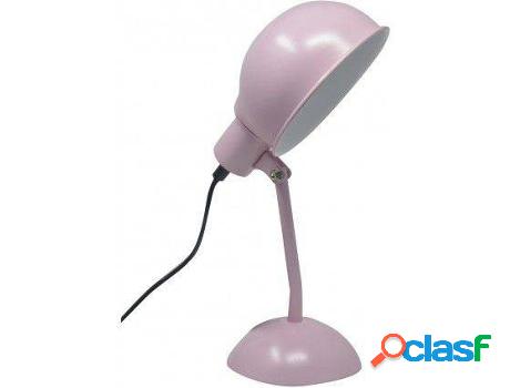 Lámpara De Mesa HOGAR Y MÁS Lampara Fleo Ica Rosa Pop
