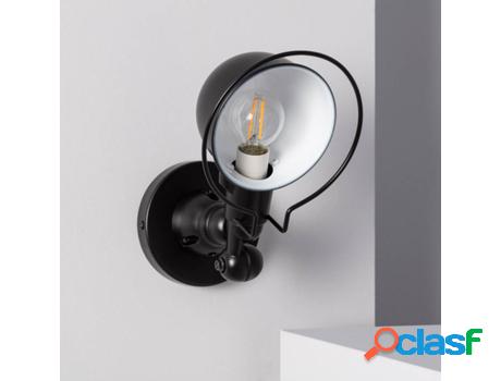 Lámpara de Pared LEDKIA Farasi (Negro - E14 - 40 W)
