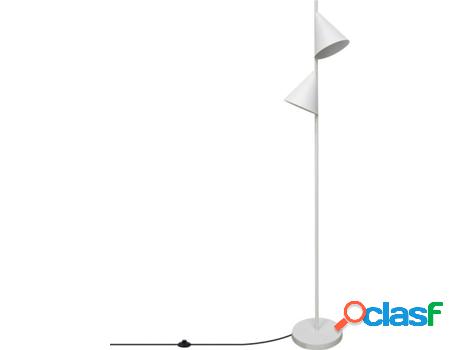 Lámpara de Pie LEDKIA Whirlwind (Blanco - E14 - 25 W)