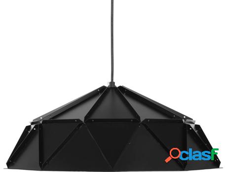 Lámpara de Techo BELIANI Senia (Negro - Metal -45x45x120