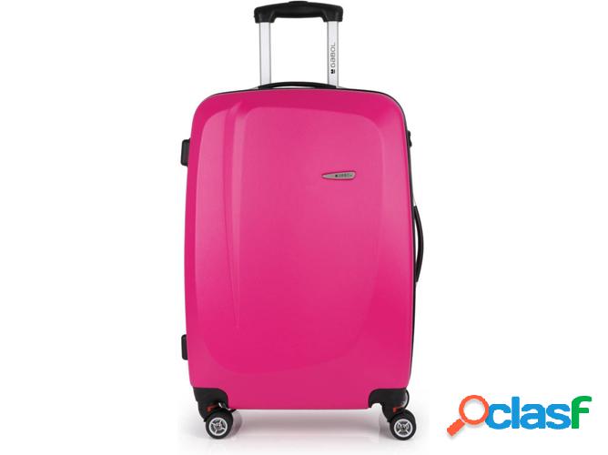 Maleta de Viaje GABOL Line (Mediana - 61 L - Rosa)
