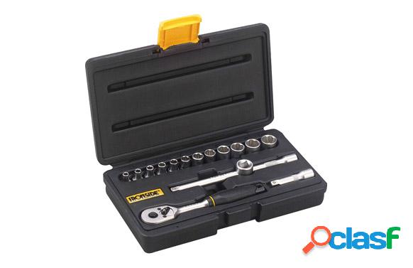 Maletín llaves vaso 1/4 Ironside 16 pcs 45 dt