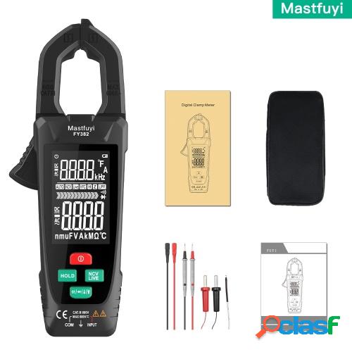 Mastfuyi FY382 Medidor de pinza inteligente True RMS 9999