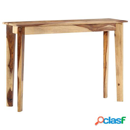 Mesa consola de madera maciza de sheesham 110x35x76 cm