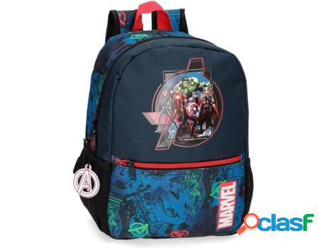 Mochila Escolar MARVEL Los Vengadores On The Warpath Azul