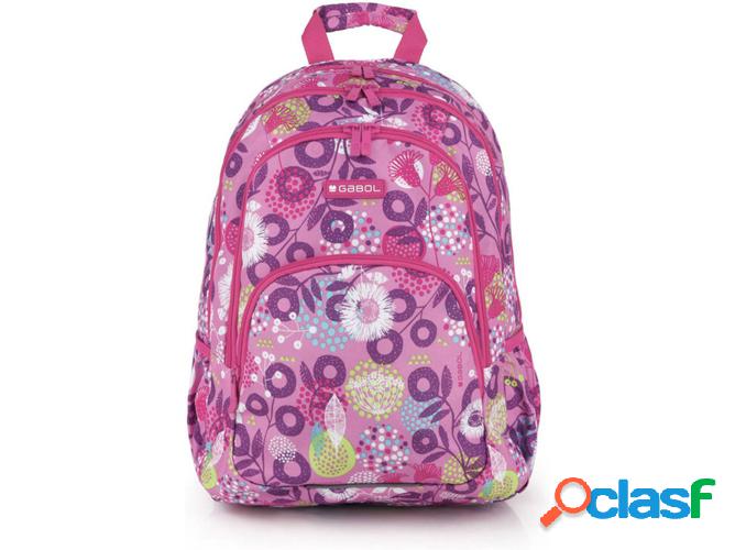 Mochila GABOL Linda (Rosa - 44 x 32 x 18 cm - 21 L - 3