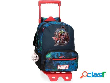 Mochila con Ruedas MARVEL Los Vengadores On The Warpath Azul