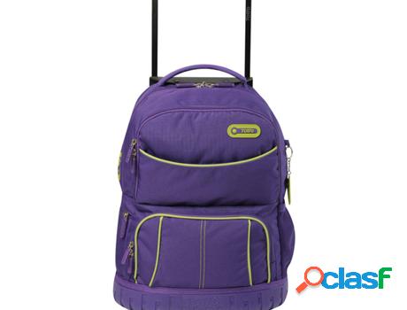 Mochila con Trolley TOTTO Yeil (33x45.50x23cm - Violeta)