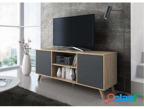 Mueble de TV SKRAUT HOME TV140WINDPUCCGRIS (Puccini - Gris