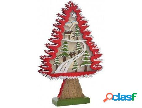 Navidad HOGAR Y MÁS Árbol De Con Luce Led(En Madera)