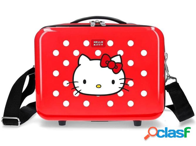 Neceser HELLO KITTY Castle of Hello Kitty Rojo (29 x 21 x 15