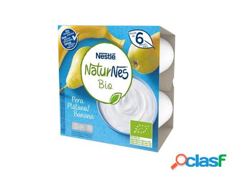 Nestlé Naturnes Bio Tarrina Postre Lácteo Plátano y Pera