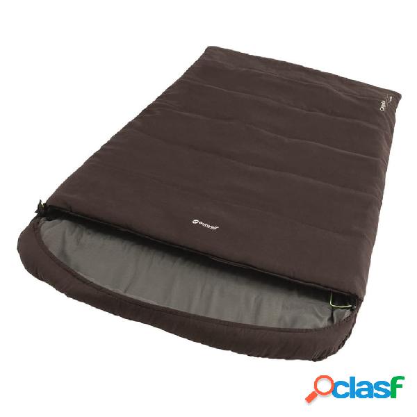 Outwell Saco de dormir para 2 personas Campion Lux marrón