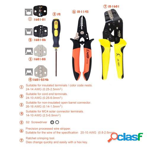 PARON Professional 4 In 1 Wire Crimper Engineering Terminal