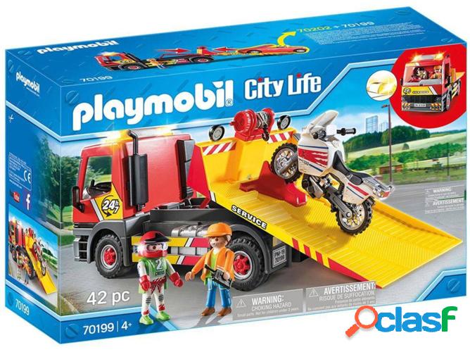 PLAYMOBIL City Life: Servicio de remolque 70199 (Edad