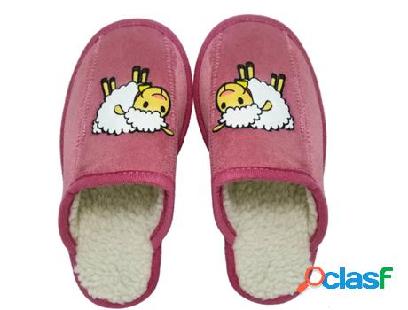 Pantuflas OEM Little Sheep Textil Niños (29 - Rosa)