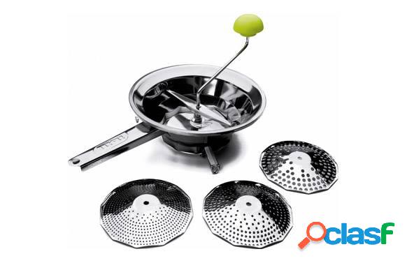 Pasapuré Inoxidable de 3 discos Ibili 20cm