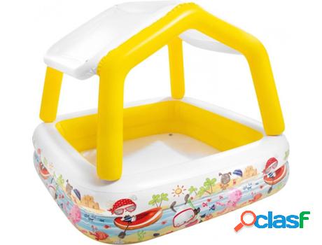 Piscina INTEX con cubierta