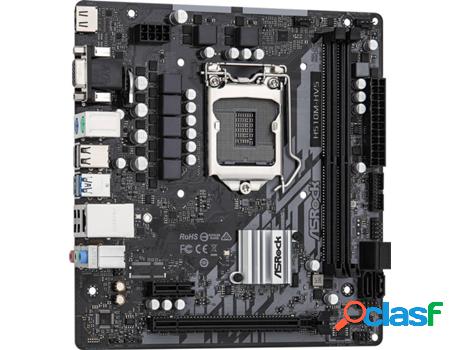 Placa Base ASROCK H510M-HVS R2.0 (Socket LGA 1200 - Intel