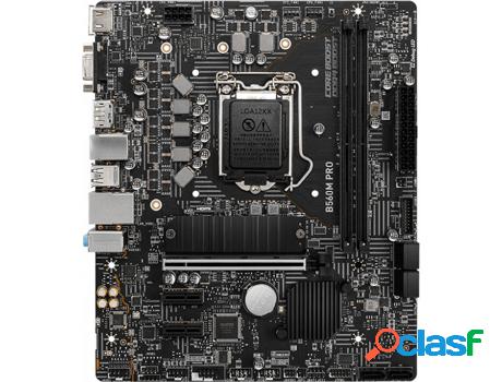Placa Base MSI B560M PRO (Socket LGA 1200 - Intel B560 -