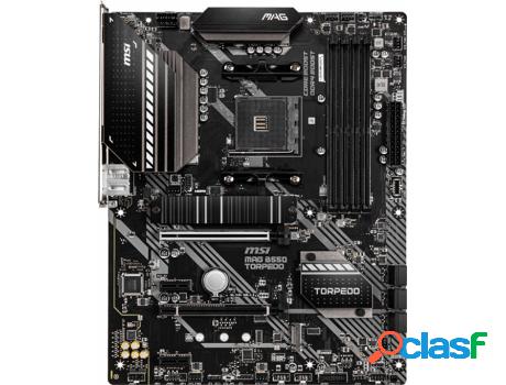 Placa Base MSI MAG B550 TORPEDO (Socket AM4 - AMD B550 -