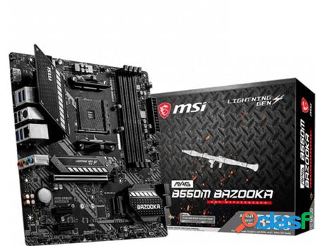 Placa Base MSI MAG B550M Bazooka (Socket Zócalo AM4 - AMD